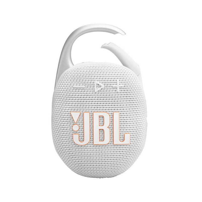 JBL Clip5 PortableBluetoothSpeaker White