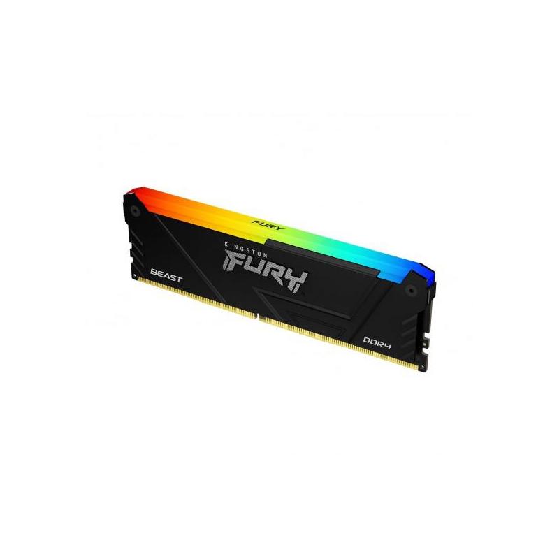 Memorie RAM Kingston FURY Beast RGB 16GB DDR4 3200MHz CL16