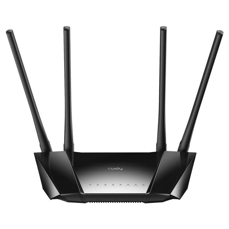 CUDY N300 WiFi 4G LTE Cat.4 Router, 300Mbps Wi-Fi, Chipset MediaTek, 802.11b/g/n, 4 Fixed antennas, 4 10/100M RJ45 Ports, Nano SIM Slot, PPTP/L2TP/OpenVPN/WireGuard VPN Client, DNS over Cloudflare/Google/Quad9, DDNS,  Band locking, TTL Setting， TR069/TR09