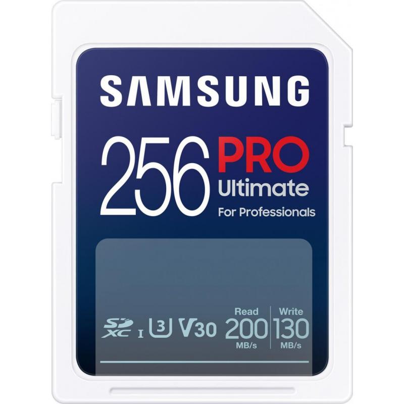 Card de Memorie SDXC Samsung PRO ULTIMATE 256GB UHS1 W/AD