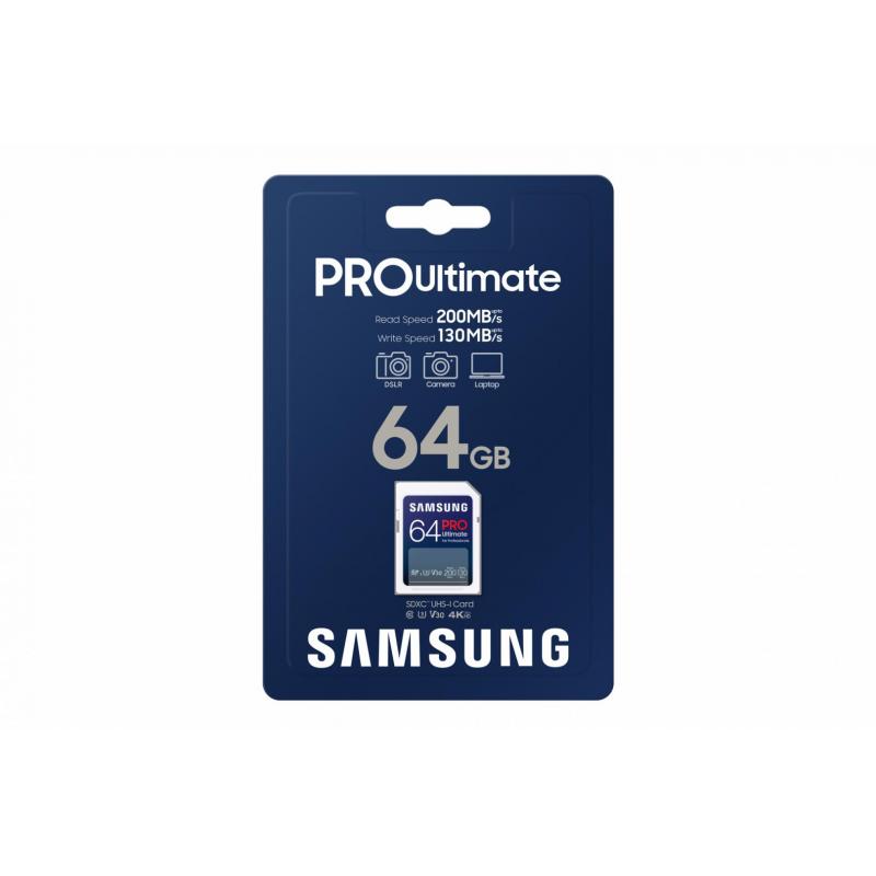 Card de Memorie SDXC Samsung  PRO PLUS 64GB UHS1 MB-SY64S/WW