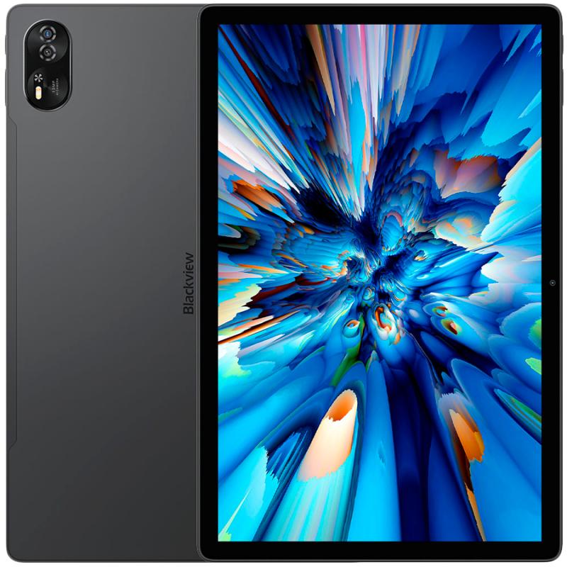 Blackview MEGA 8 13inch FHD IPS 1200x1920 90Hz 12GB+256GB Unisoc T620 Octa-core 2.2GHz Cam Front 13MP Rear 50MP LTE 1100mAh Netflix HD TUV Rheiland Android 15 Space Gray