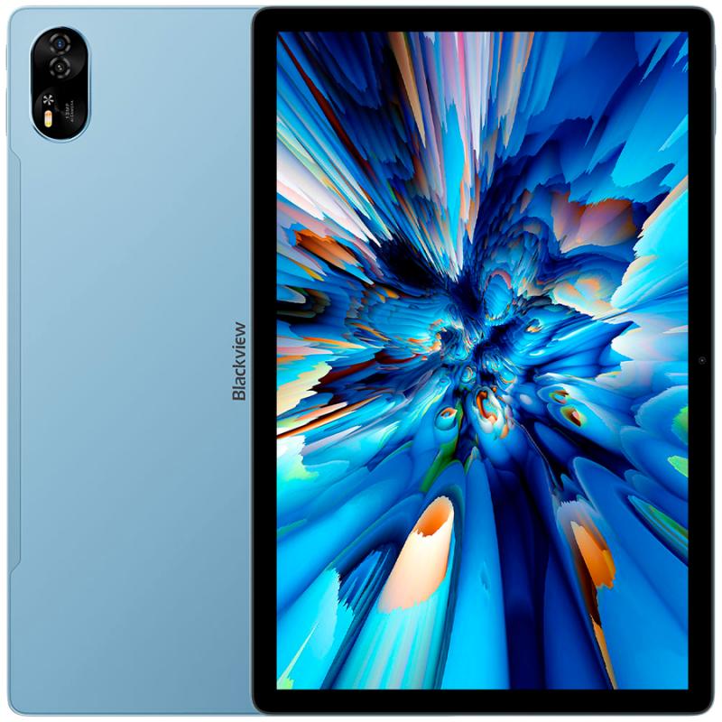 Blackview MEGA 8 13inch FHD IPS 1200x1920 90Hz 12GB 256GB Unisoc T620 Octa-core 2.2GHz Cam Front 13MP Rear 50MP LTE 1100mAh Netflix HD TUV Rheiland Android 15 Twilight Blue