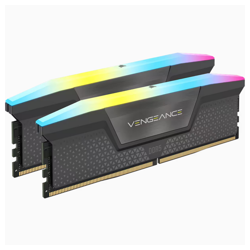 Memorie RAM Corsair Vengeance RGB 32GB DDR5 5200MHz CL40 Kit of 2