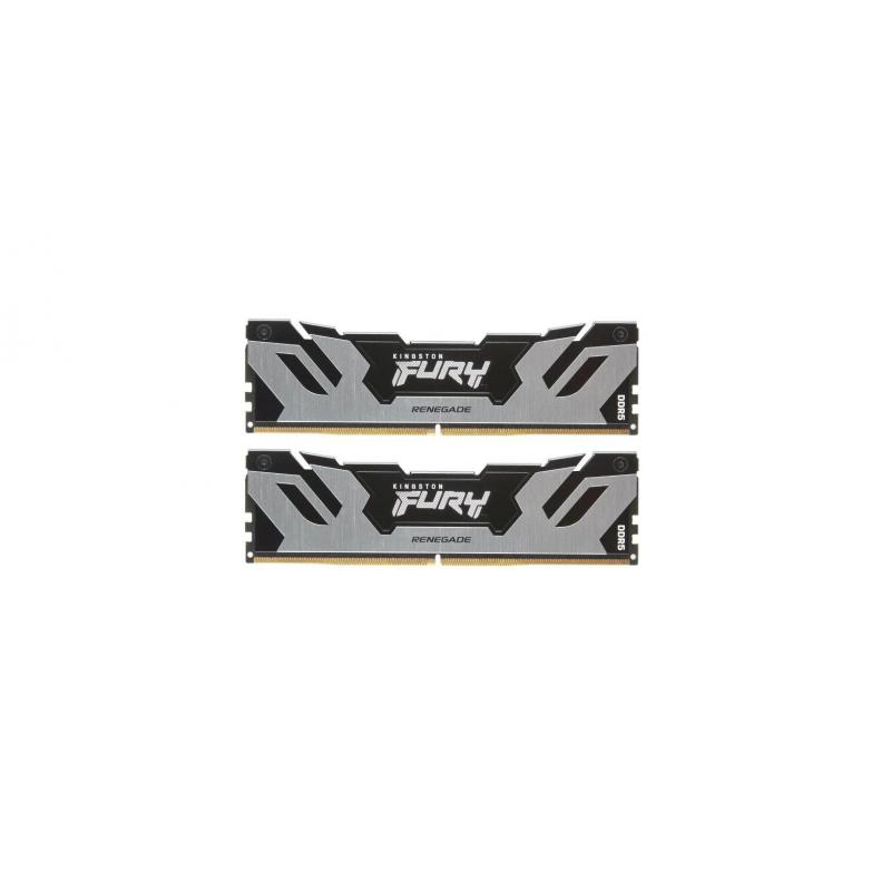 Memorie RAM Kingston DDR5 32GB 7200Mhz CL38 1.45V Dual Channel Kit Fury Renegade Silver/Black XMP