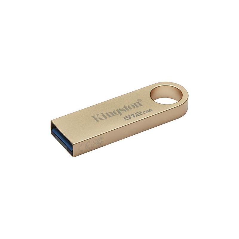 Memorie USB Flash Drive Kingston 512GB 220MB/s Metal USB 3.2 Gen 1 DataTraveler SE9 G3