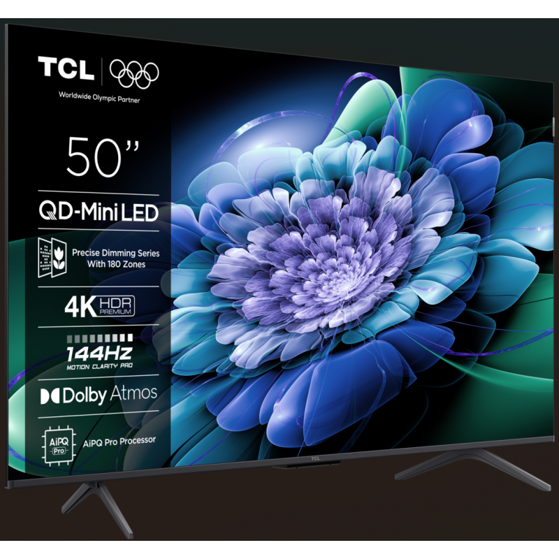 Mini LED TV 4K 50''(126 cm) TCL 50C61K