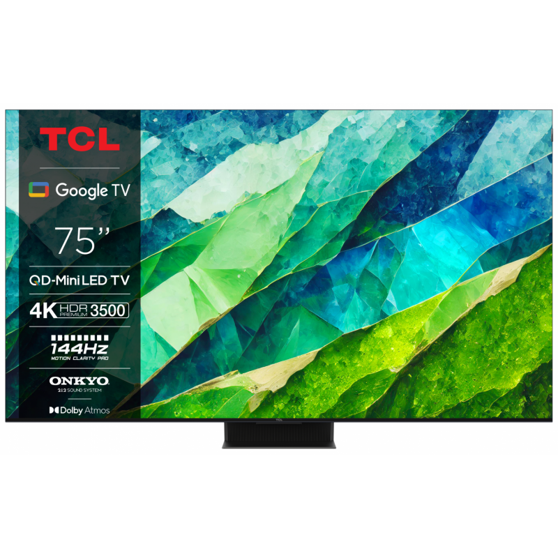 MiniLED TV 4K 75''(190cm)144Hz TCL 75C855