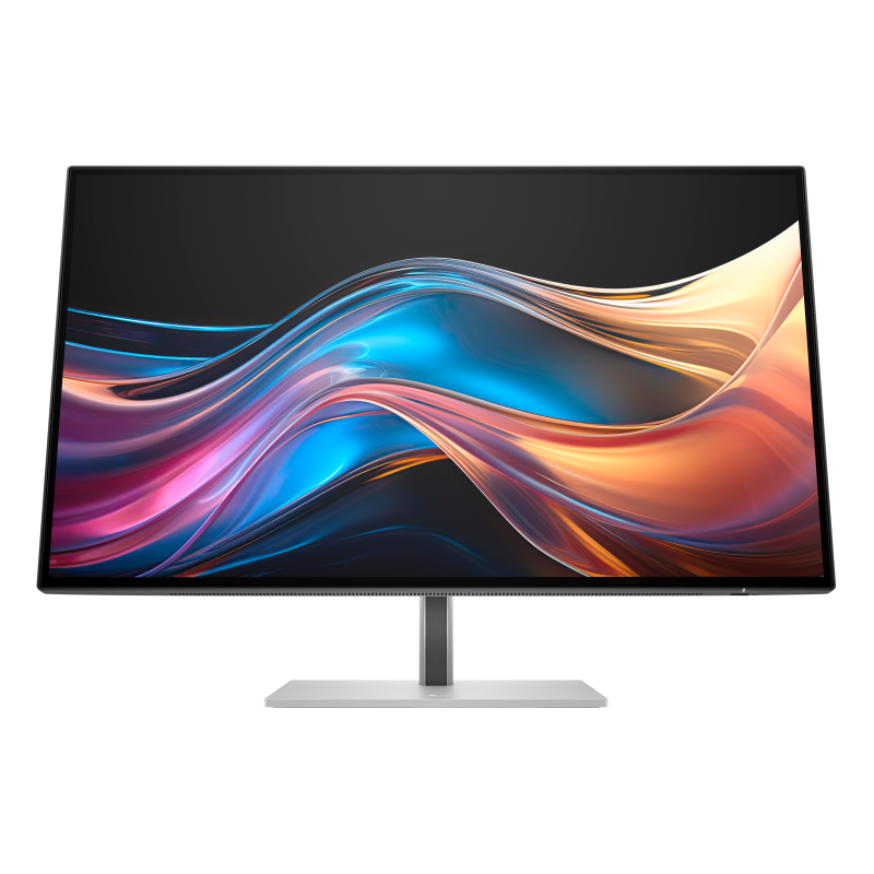 Monitor 27" HP Series 7 Pro 727pq, LED, IPS, QHD 2560x1440, 16:9, 5 ms, 400 cd/m², 2000:1 static, 178°/178°, 3x USB Type-A 10Gbps/ 1x DP 1.4/1x DP 1.4 out / 1x HDMI 2.0/ 2x USB Type-C 10Gbps, Swivel: ±45°; Tilt: -5 to +20°; Pivot rotation: ±90°; Height ad