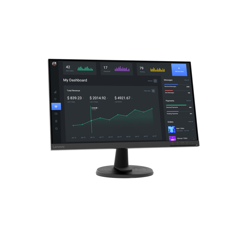 Monitor Lenovo C24-40 Monitor; 23.8