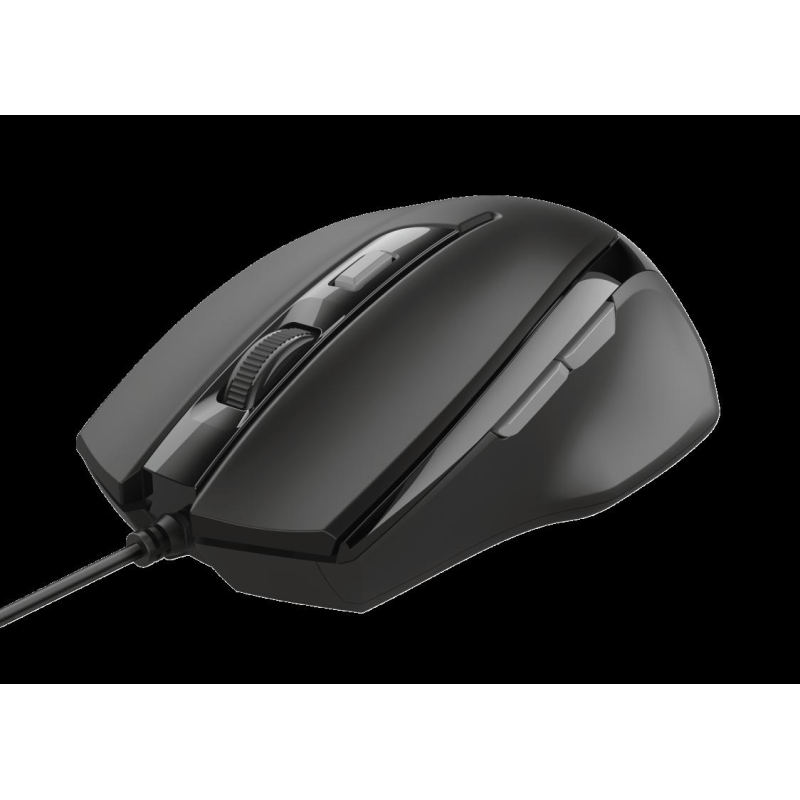 Mouse Trust Voca Comfort Mouse, negru