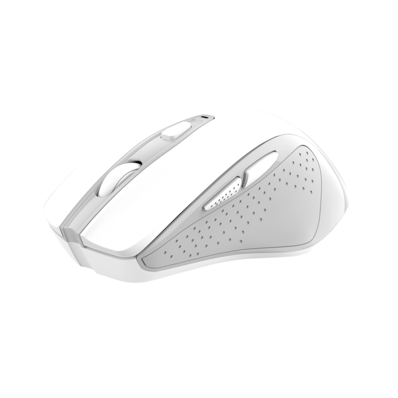 Mouse wirelessTrust Nito Silent, optic, numar butoane 5, rezolutie maxima 2200 DPI, alb