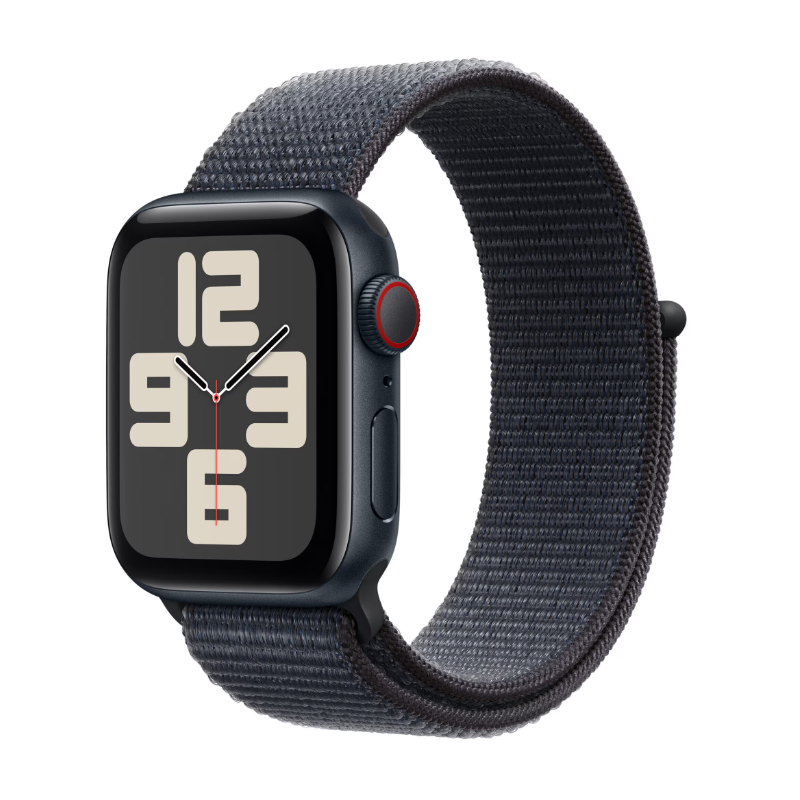 Apple Watch SE GPS + Cellular 40mm Midnight Aluminium Case with Ink Sport Loop