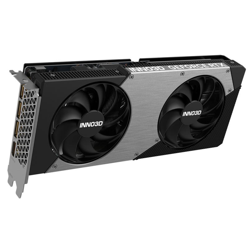 Placa Video INNO3D GEFORCE RTX 5060 TI TWIN X2 16GB GDDR7 128 bit, PCIE 5.0, 3x DP 1x HDMI