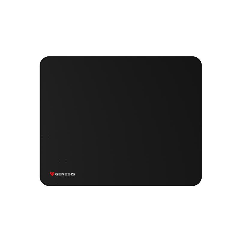 Mousepad Genesis Carbon 500 XL Logo, material cauciuc + material textil, impermeabil, dimensiuni 500 x 400 x 2.5 mm, negru