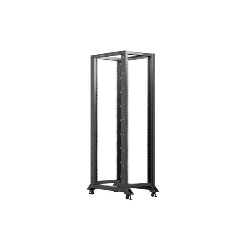 Rack deschis 19" 42U, 600x1000, negru