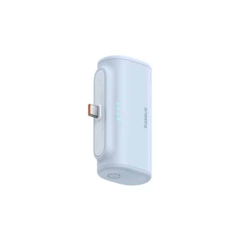 Baterie externa Baseus Compact capacitate 5000mAh, 20W, albastru