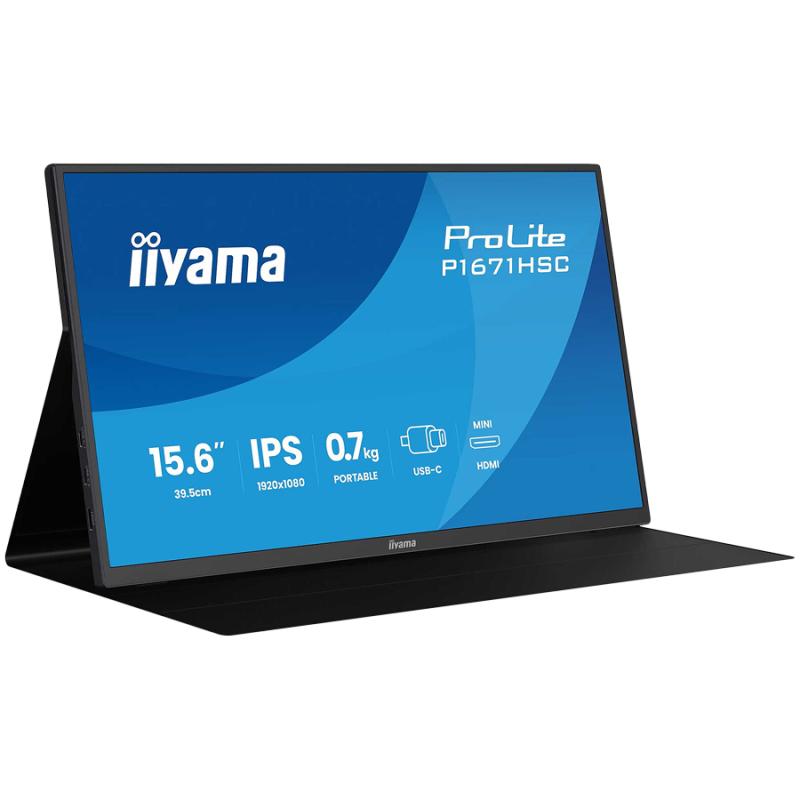 IIYAMA desktop P1671HSC-B! FHD, Speakerc , leather cover , B C