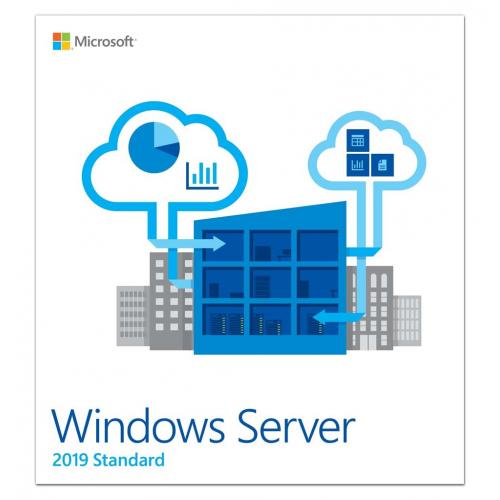 Licenta OEM Microsoft Windows 2019 Server Std 16 Core, 64 bit English, DVD