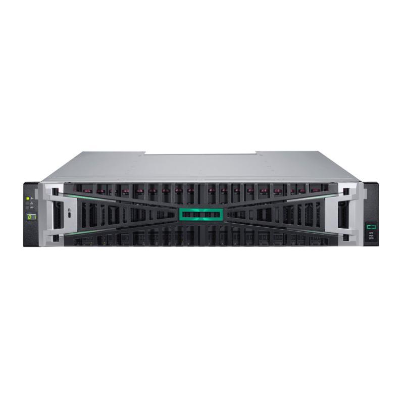 HPE MSA 2070 SFF 2x16Gb FC 4-port Controller 12x3.84TB SSD 4x16Gb SFP FC XCVR 46TB Storage Array