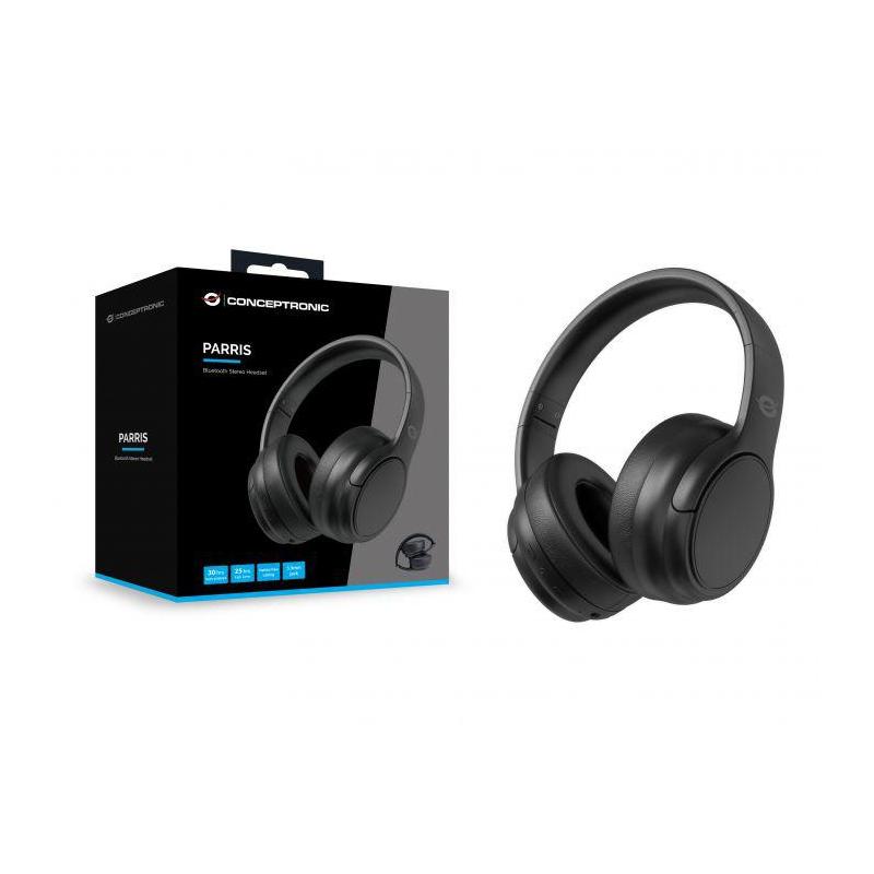 Conceptronic PARRIS03B Bluetooth Stereo Headset, 170 x 185 x 78mm