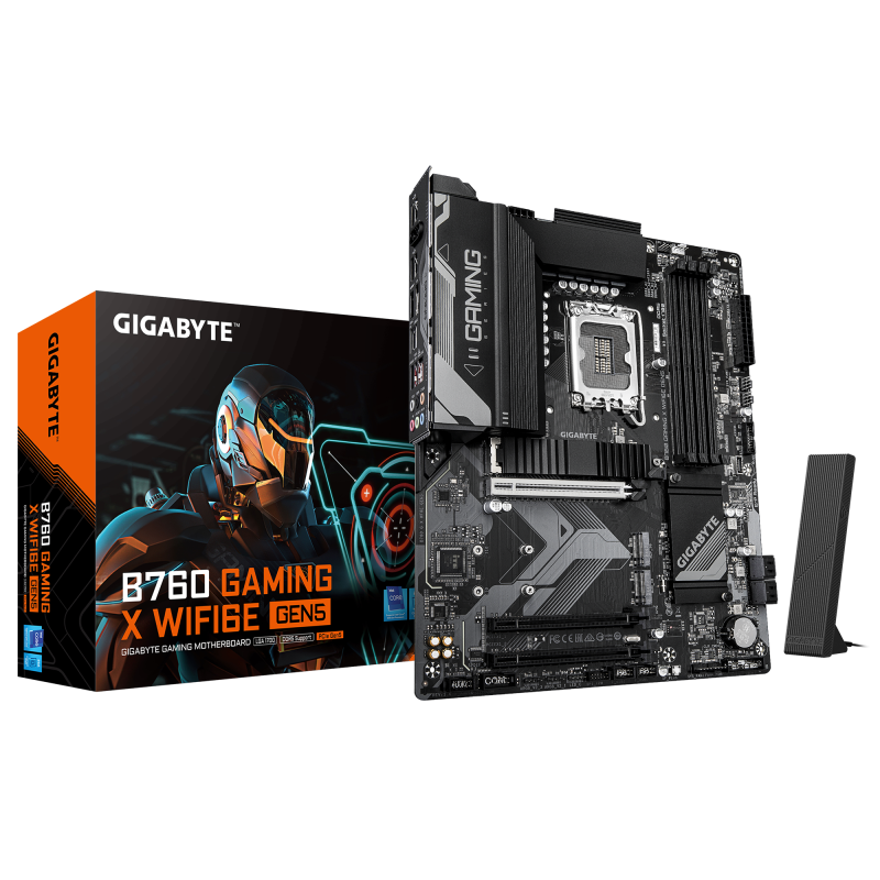 Placa de bază Gigabyte B760 GAMING X WIFI6E GEN5 LGA1700