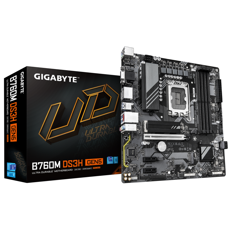 Placa de bază Gigabyte B760M DS3H GEN5 LGA1700
