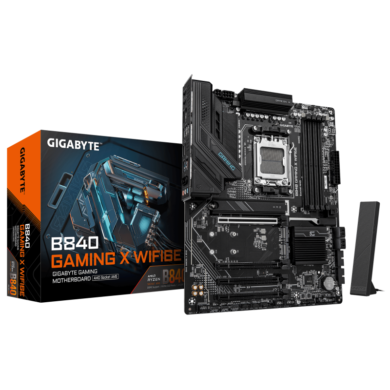 Placa de bază Gigabyte B840 GAMING X WIFI6E AM5
