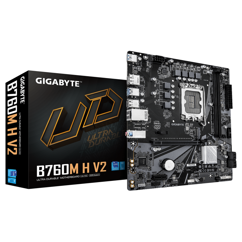 Placa de baza GigaByte 760M H V2 DDR5 LGA1700