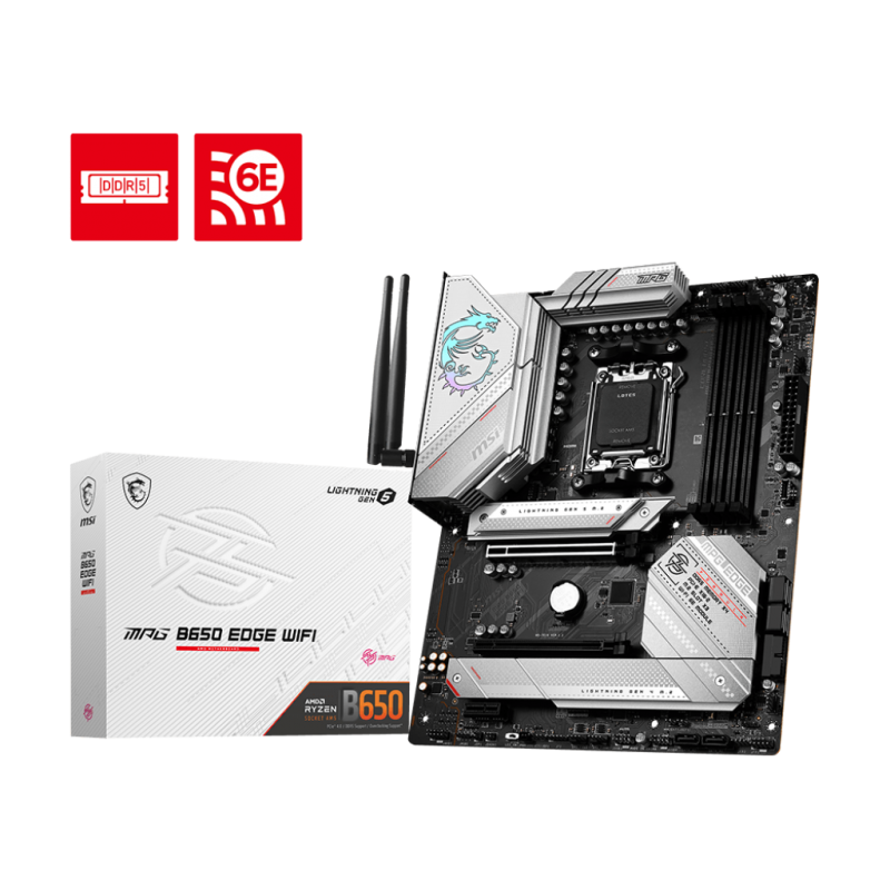Placa de baza MSI MPG B650 EDGE WIFI AM5
