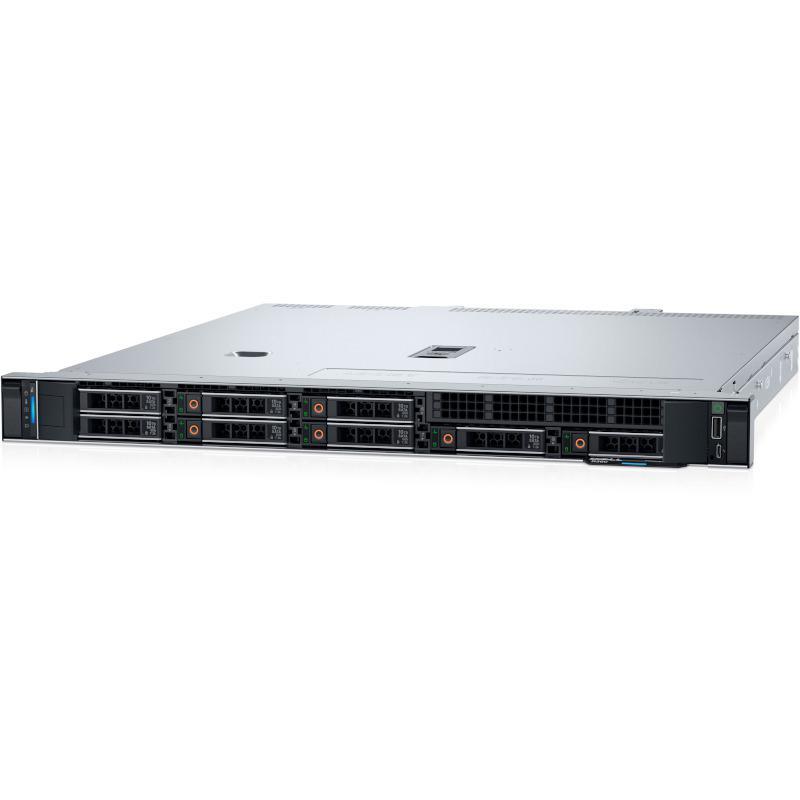 PowerEdge R360 Rack Server Intel Xeon E-2414 2.6G, 4C/4T, 12M Cache, Turbo, (55W) DDR5, 16GB UDIMM, 5600MT/s ECC, 480GB SSD SATA Read Intensive 6Gbps 512e 2.5in Hot-plug AG Drive,3.5in HYB CARR, 3.5 Chassis with up to 4 Hot Plug Hard Drives, Motherboard w