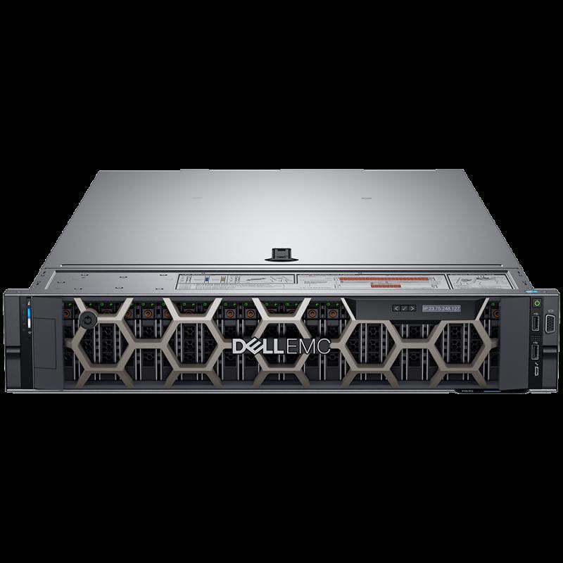 PowerEdge R550 Rack Server Intel Xeon Silver 4310 2.1G, 12C/24T, 10.4GT/s, 18M Cache, Turbo, HT (120W) DDR4-2666, 2x 16GB RDIMM, 3200MT/s, Dual Rank, 480GB SSD SATA Read Intensive 6Gbps 512e 2.5in Hot- plug AG Drive,3.5in HYB CARR, 8x3.5 SAS/SATA, Motherb