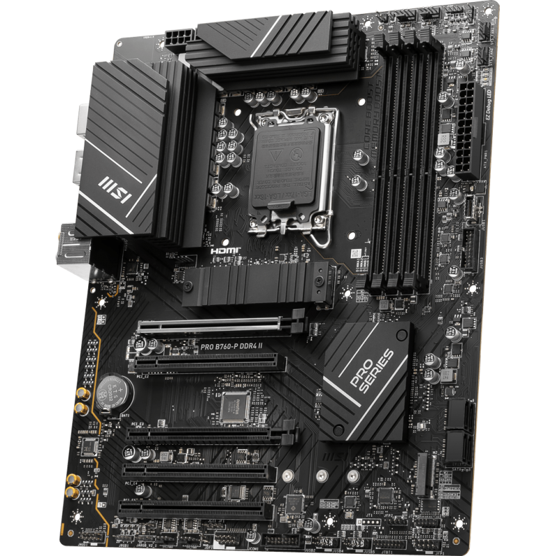 Placa de baza MSI PRO B760-P DDR4 II LGA1700