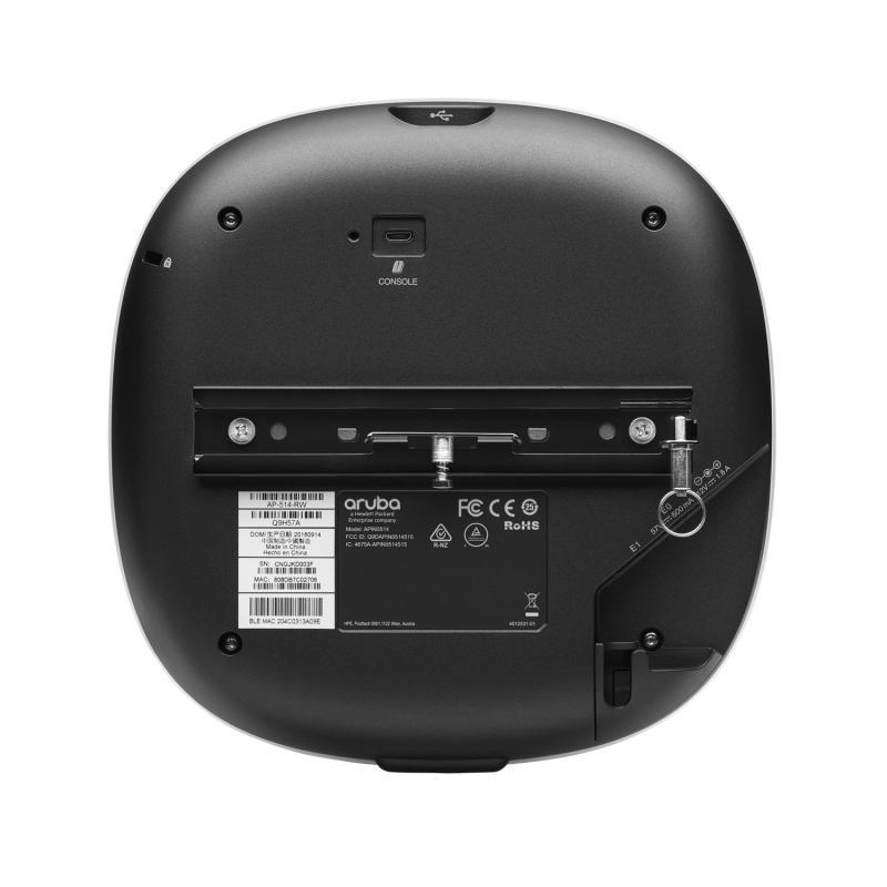 HPE Aruba Networking AP-514 (RW) Dual Radio 4x4/2x2 802.11ax External Antennas Unified Campus AP