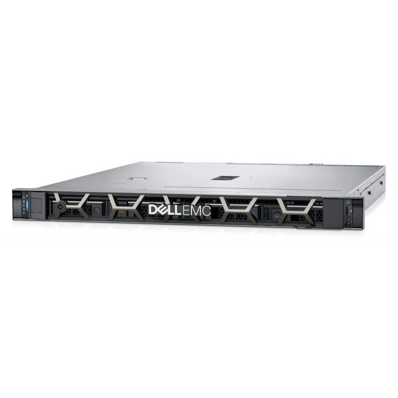 PowerEdge R250 Rack Server Intel Xeon E-2314 2.8GHz, 8M Cache, 4C/4T, Turbo (65W), 3200 MT/s, 2TB Hard Drive SATA 6Gbps 7.2K 512n 3.5in Hot- Plug,  16GB UDIMM, 3200MT/s, ECC, 3.5 Chassis with up to x4 Hot Plug Hard Drives with Backplane, Motherboard with 