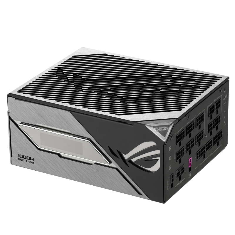 Sursa ASUS ROG THOR PLATINUM III 1000W 80 Plus Platinum, Active PFC, ATX 3.1, protectii OPP/OVP/UVP/SCP/OCP/OTP, ARGB AURA SYNC
