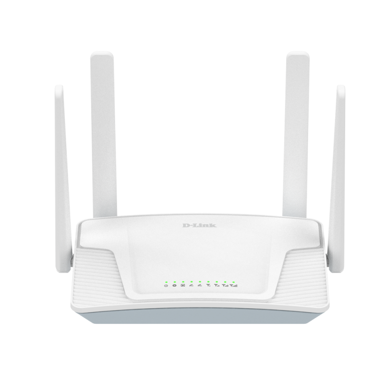 Router Wi-Fi 6 D-Link G416C 4G LTE AX1500 – Router WLAN mobil cu slot SIM, LTE Cat 6, pana la 1, 5 Gbit/s, WPA3, Dualband, 3X LAN, Failover, MU-MIMO, OFDMA