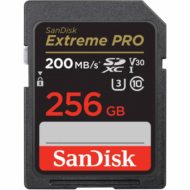Card de Memorie SDXC SanDisk, 256GB, Clasa 10, Reading speed: 90MB/s