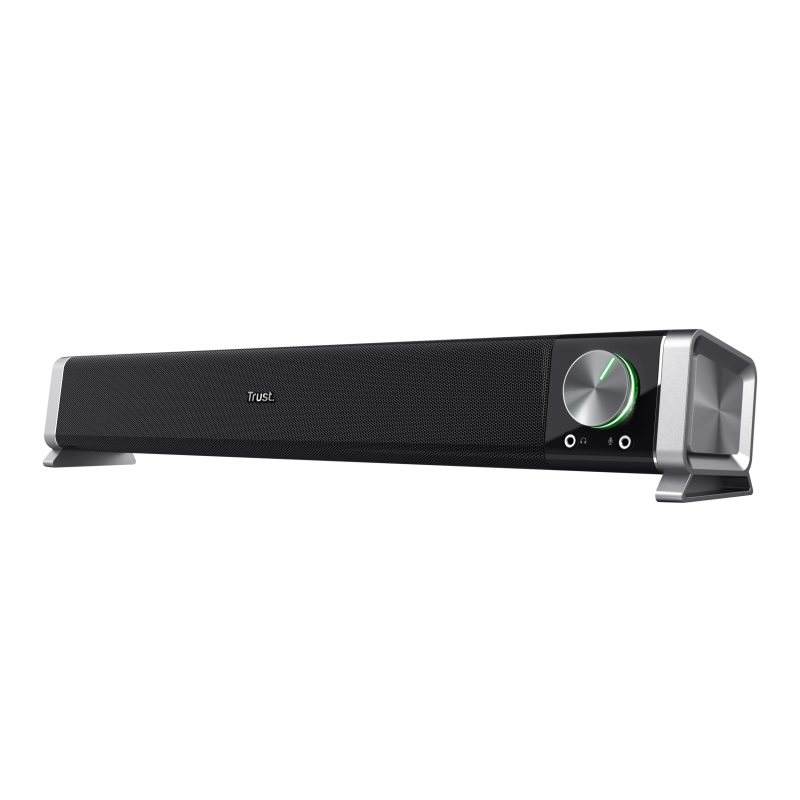 Soundbar Trust Asto, putere maxima 12W, frecventa raspuns 20 Hz, 20.000 Hz, negru