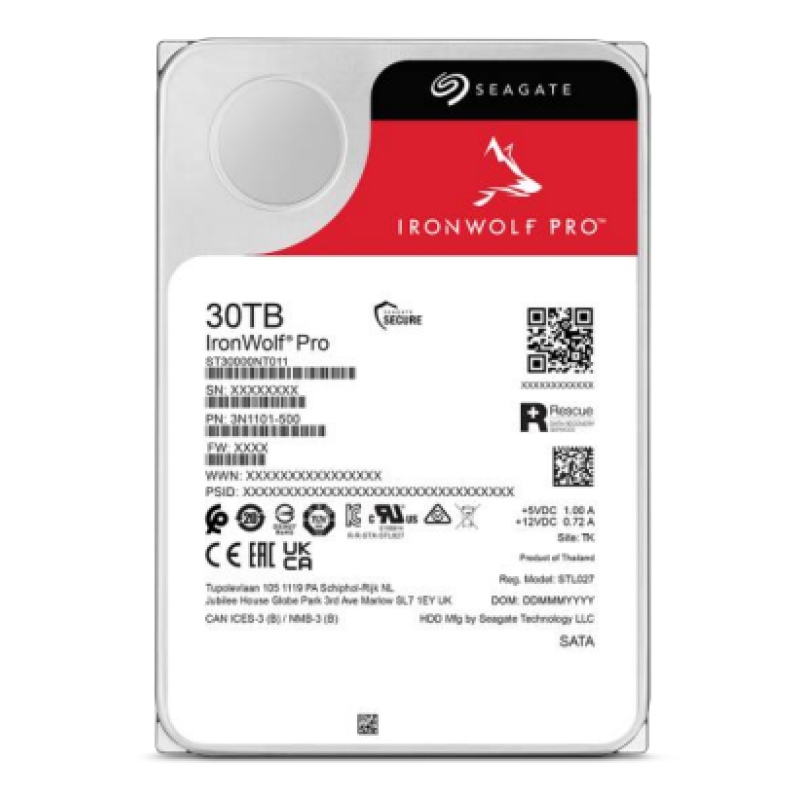 HDD intern Seagate, IronWolf PRO 3.5