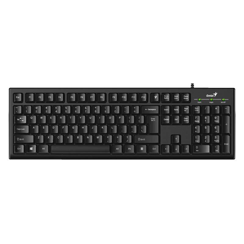 Tastatura Genius KB-100, neagra
