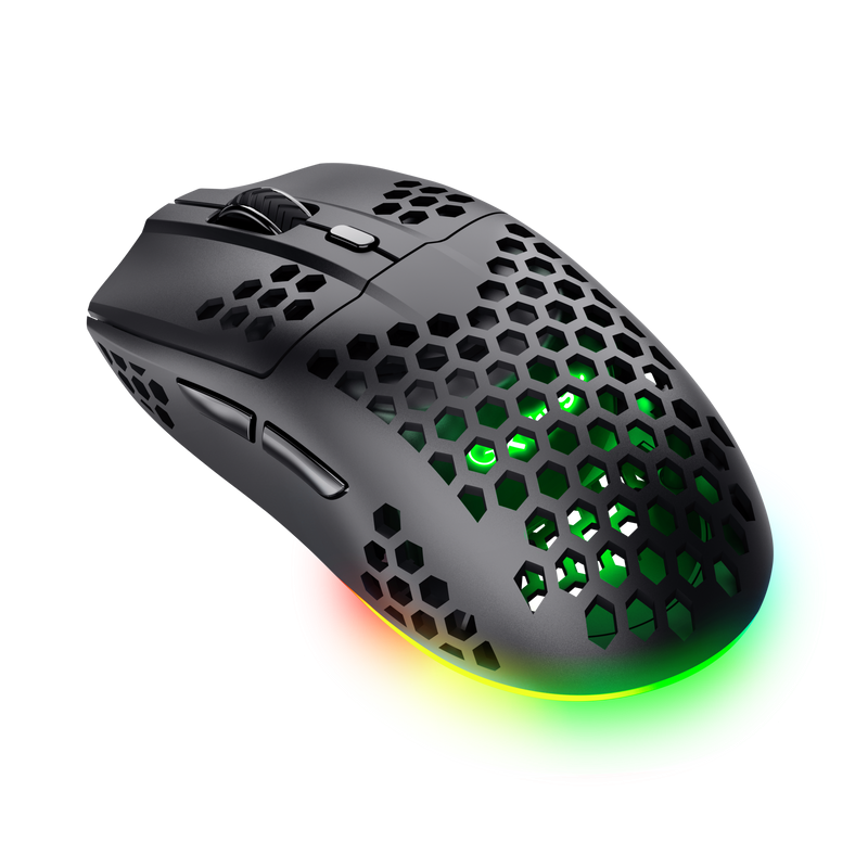Mouse Trust GXT 929 Helox, wireless, rezolutie maxima 4800 DPI, negru