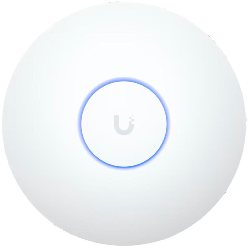Acces point Ubiquiti U7-LR Wifi 7, 1 x RJ-45 port, 7300 Mbit/s, tensiune DC 42.5 - 57 V, alb