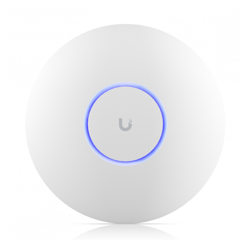 Ubiquiti U7-PRO WI-FI 7 Access Point, Dimensiuni: Ø206 x 46 mm, Polycarbonat, metal, Interfata: 1 x 1/2.5 GbE RJ45 port, Alimentare PoE+, Standarde wireless: 802.11a/b/g/n/ac/ax/be, 300+ clienti.