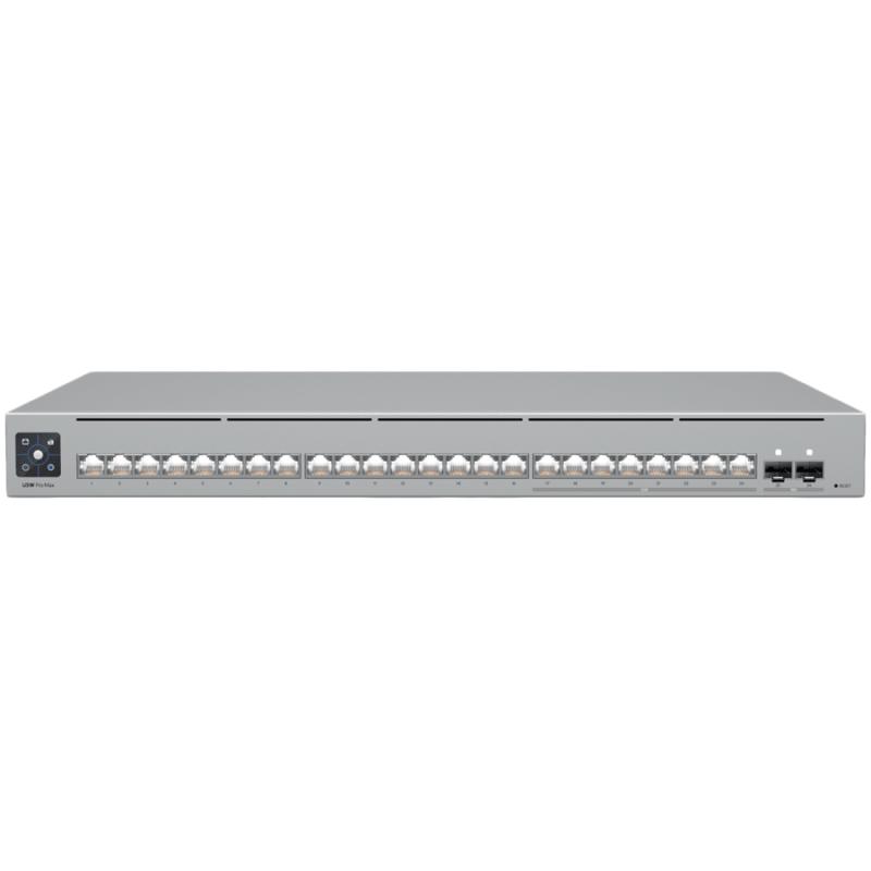 UBIQUITI USW-Pro-Max-24 Switch Etherlighting 8x RJ45 2.5Gbps 16x RJ45 1000Mbps 2x SFP+ L3