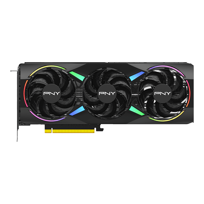 Placa Video PNY GEFORCE RTX 5070 ARGB OC TRIPLE FAN 12GB GDDR7 192 bit, PCIE 5.0 x16, 1x HDMI 3x DP
