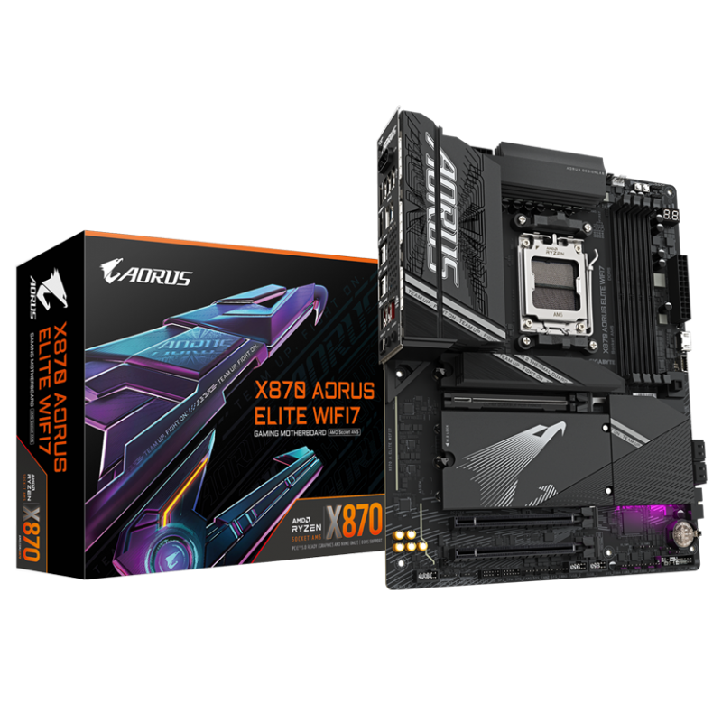 Placa de Baza GIGABYTE X870 AORUS ELITE WIFI7 AM5