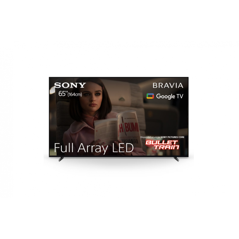 Televizor Sony BRAVIA LED 65X90L, 164 cm, Smart Google TV, 4K Ultra HD, 100 Hz, Clasa F