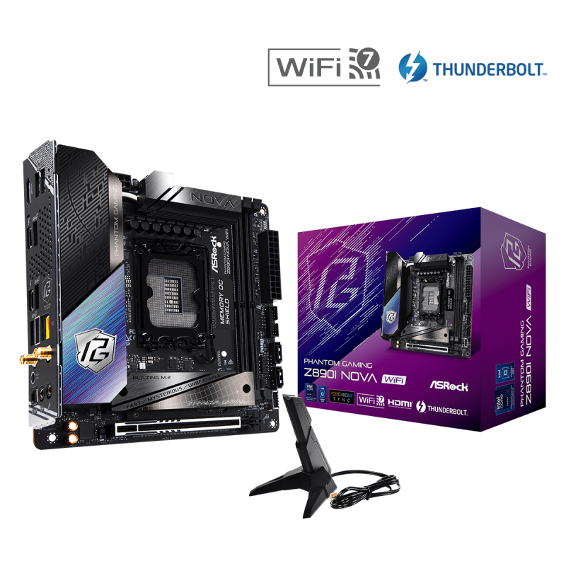 Placa de Baza ASROCK Z890I NOVA WIFI LGA1851