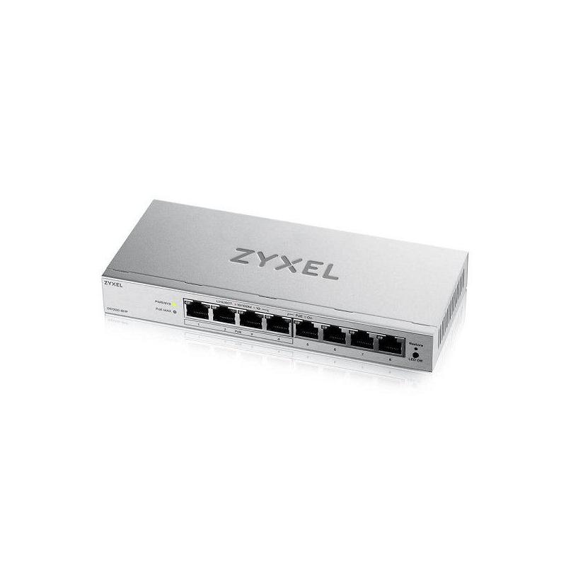 ZYXEL GS1200-8HPV3 8P 8-Port Gigabit PoE Web-Managed Switch